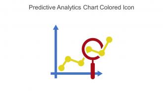 Predictive Analytics Chart Colored Icon In Powerpoint Pptx Png And Editable Eps Format