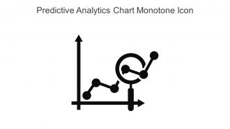 Predictive Analytics Chart Monotone Icon In Powerpoint Pptx Png And Editable Eps Format