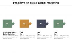 Predictive analytics digital marketing ppt powerpoint presentation styles influencers cpb