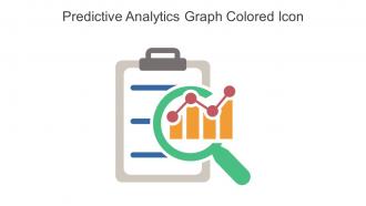 Predictive Analytics Graph Colored Icon In Powerpoint Pptx Png And Editable Eps Format