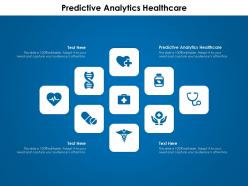 Predictive analytics healthcare ppt powerpoint presentation file graphics download