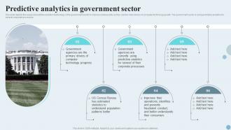 Predictive Analytics In Government Sector Ppt Inspiration Pictures