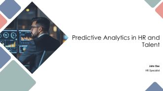 Predictive Analytics In HR And Talent PPT Structure AT