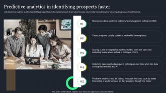 Predictive Analytics In Identifying Prospects Faster Ppt Powerpoint Presentation File Summary