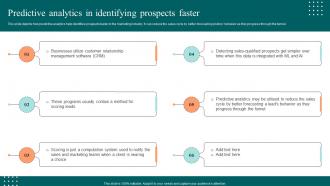 Predictive Analytics In Identifying Prospects Faster Ppt Show Design Inspiration