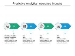 Predictive analytics insurance industry ppt powerpoint presentation show icons cpb