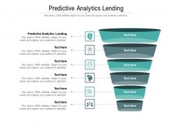 Predictive analytics lending ppt powerpoint presentation images cpb
