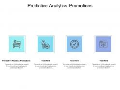 Predictive analytics promotions ppt powerpoint presentation styles outfit cpb