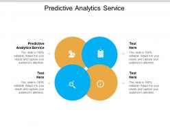 Predictive analytics service ppt powerpoint presentation show templates cpb