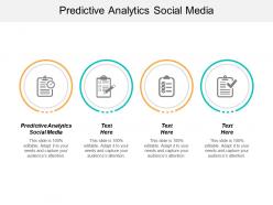 Predictive analytics social media ppt powerpoint presentation layouts backgrounds cpb