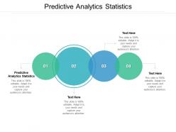 Predictive analytics statistics ppt powerpoint presentation show portfolio cpb