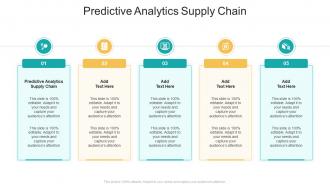 Predictive Analytics Supply Chain In Powerpoint And Google Slides Cpb