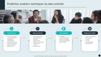 Predictive Analytics Techniques By Data Scientist