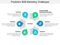 Predictive b2b marketing challenges ppt powerpoint presentation portfolio files cpb