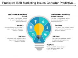 Predictive b2b marketing issues consider predictive b2b marketing options cpb