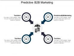 Predictive b2b marketing ppt powerpoint presentation ideas outfit cpb