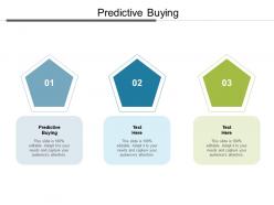 Predictive buying ppt powerpoint presentation infographic template mockup cpb