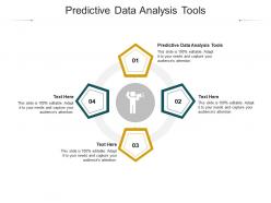 Predictive data analysis tools ppt powerpoint presentation styles master slide cpb