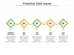 Predictive data issues ppt powerpoint presentation styles slide cpb