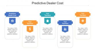 Predictive dealer cost ppt powerpoint presentation infographic template ideas cpb