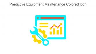 Predictive Equipment Maintenance Colored Icon In Powerpoint Pptx Png And Editable Eps Format