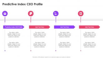 Predictive Index Ceo Profile In Powerpoint And Google Slides Cpb