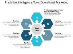 Predictive intelligence tools operational marketing ppt powerpoint presentation model deck cpb