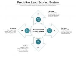 Predictive lead scoring system ppt powerpoint presentation layouts gridlines cpb