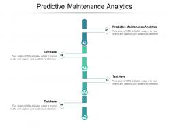 Predictive maintenance analytics ppt powerpoint presentation infographics shapes cpb