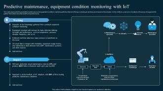 Predictive Maintenance Equipment Condition Monitoring With IOT AI In Manufacturing
