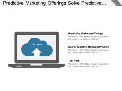 Predictive marketing offerings solve predictive marketing problem project stakeholder cpb