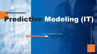 Predictive Modeling IT Powerpoint Presentation Slides