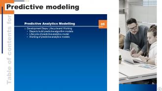 Predictive Modeling IT Powerpoint Presentation Slides Editable Impactful