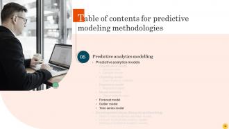 Predictive Modeling Methodologies Powerpoint Presentation Slides Multipurpose Visual