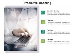 Predictive modeling ppt powerpoint presentation ideas backgrounds cpb