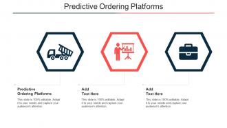 Predictive Ordering Platforms Ppt Powerpoint Presentation Layouts Outfit Cpb