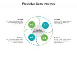 Predictive sales analysis ppt powerpoint presentation file influencers cpb