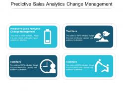 Predictive sales analytics change management ppt powerpoint presentation inspiration aids cpb