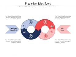 Predictive sales tools ppt powerpoint presentation infographics graphic images cpb