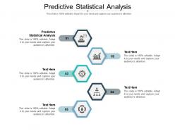 Predictive statistical analysis ppt powerpoint presentation file good cpb