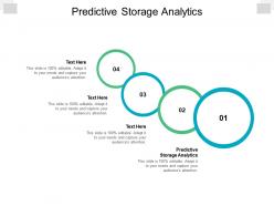Predictive storage analytics ppt powerpoint presentation infographic template images cpb