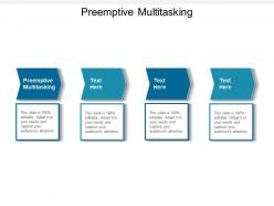 Preemptive multitasking ppt powerpoint presentation outline icons cpb