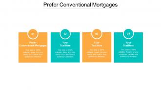Prefer conventional mortgages ppt powerpoint presentation summary slideshow cpb