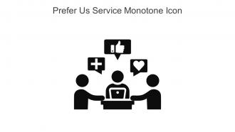 Prefer US Service Monotone Icon In Powerpoint Pptx Png And Editable Eps Format