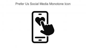 Prefer US Social Media Monotone Icon In Powerpoint Pptx Png And Editable Eps Format