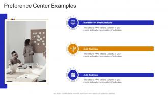 Preference Center Examples In Powerpoint And Google Slides Cpb