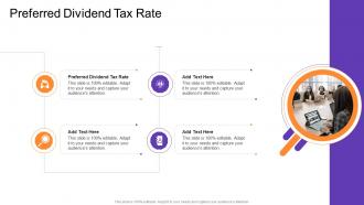 Preferred Dividend Tax Rate In Powerpoint And Google Slides Cpb