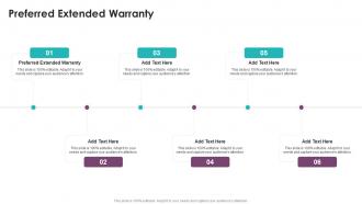 Preferred Extended Warranty In Powerpoint And Google Slides Cpb