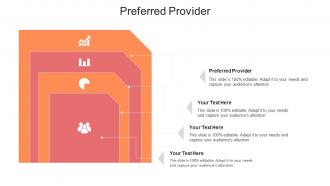 Preferred provider ppt powerpoint presentation gallery inspiration cpb