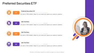 Preferred Securities Etf In Powerpoint And Google Slides Cpb